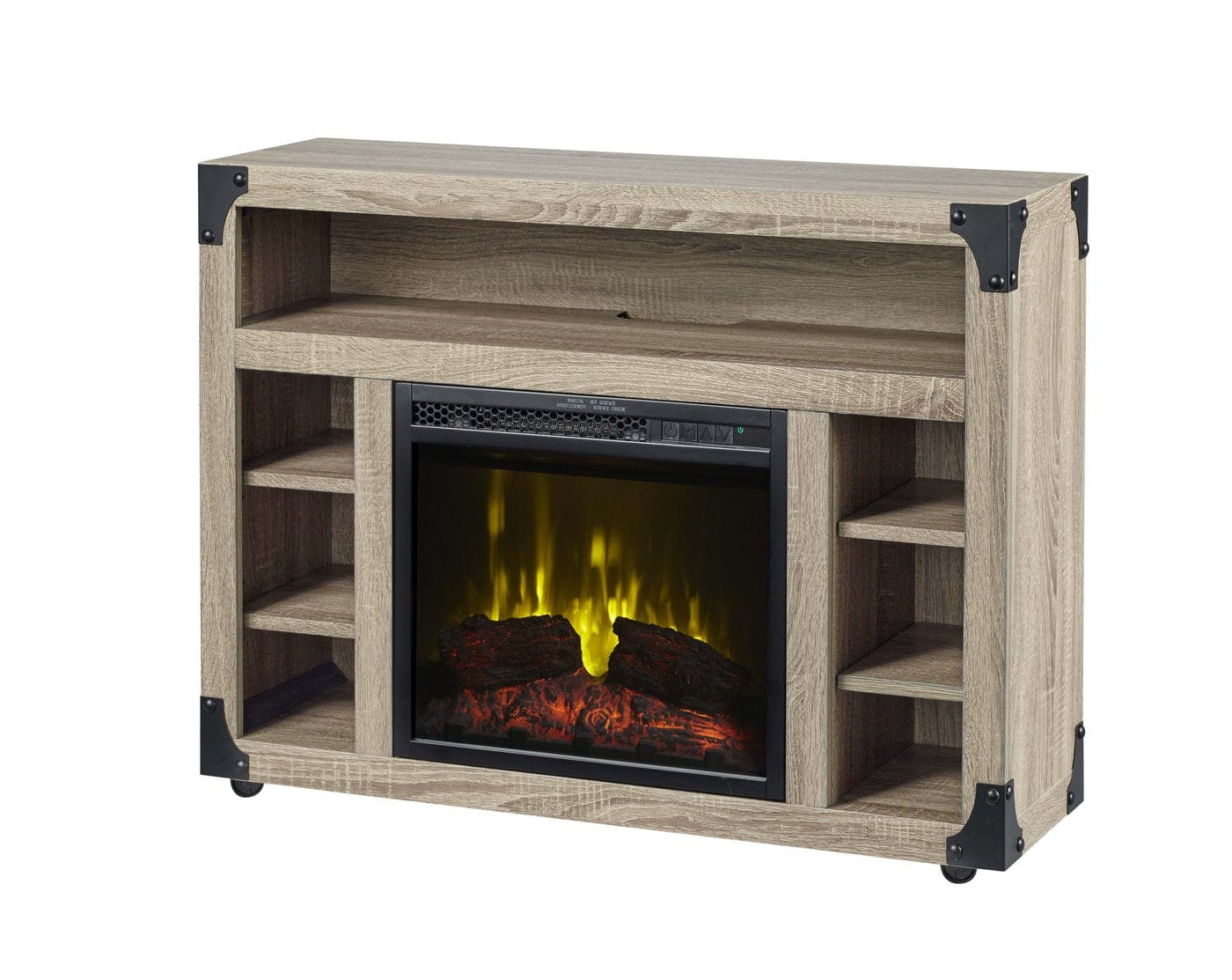 Dimplex Chelsea TV Stand with Electric Fireplace Package