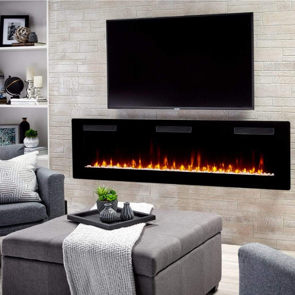 Dimplex Sierra 72" Wall-Mount/Tabletop Linear Electric Fireplace SIL72