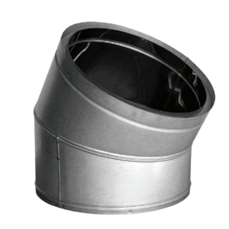 DuraVent DuraTech 22" Diameter 30-Degree Chimney Pipe Elbow - 22DT-E30
