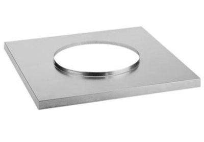 DuraVent DuraTech 5" Diameter Square Chase Top Flashing - 5DT-CTF