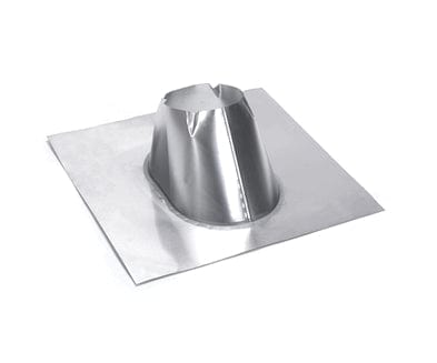 DuraVent DuraTech 6" Diameter Dead Soft Aluminum Pitch Roof Flashing - 6DT-F