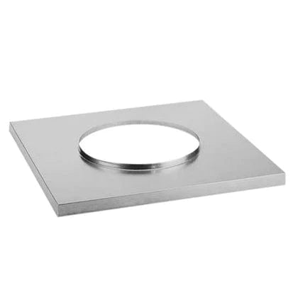 DuraVent DuraTech 7" Diameter Square Chase Top Flashing - 7DT-CTF