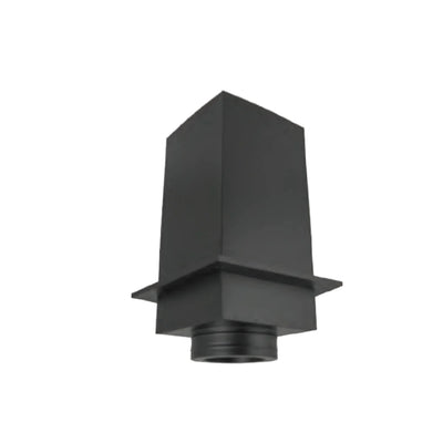 DuraVent DuraTech 8" Diameter 11" Tall Square Ceiling Support Box with Trim Collar - 8DT-CS