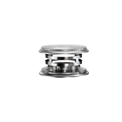 DuraVent DuraTech 8" Diameter All-Fuel Stainless Steel Chimney Cap - 8DT-VC