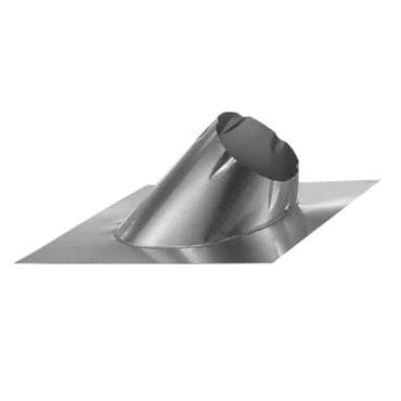 DuraVent DuraTech 8" Diameter Chimney Flat Large Base Roof Flashing - 8DT-F