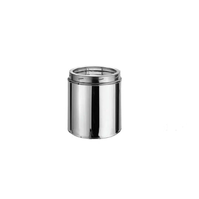 DuraVent DuraTech 9-inch Stainless Steel / Black Chimney Pipe - 5DT-09