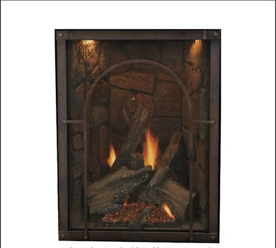 Empire 37" White Mountain Hearth Forest Hills Traditional Direct Vent Gas Fireplace DVTL27FP90