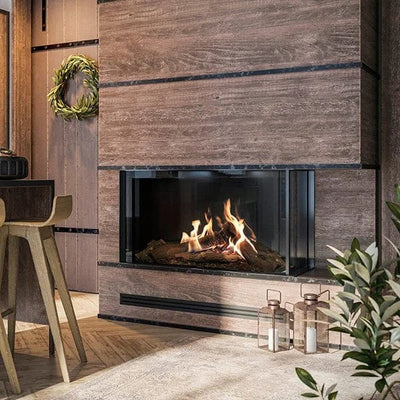 Faber MATRIX 4326 Series 47 X 26-inch 2 Sided Right Fireplace - FMG4726R