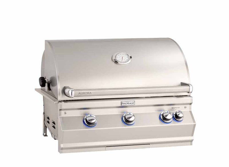 Fire Magic Aurora 30" Built-In Gas Grill with Analog Thermometer A660i
