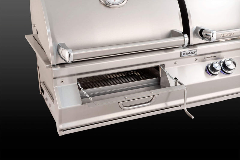 Fire Magic Aurora 46" Portable Gas & Charcoal Combo Grill A830s