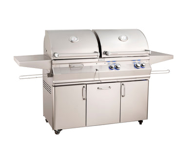 Fire Magic Aurora 46" Portable Gas & Charcoal Combo Grill A830s