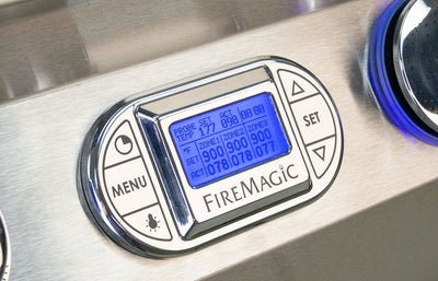 Fire Magic Echelon Diamond 36" Built-In Grill with Digital Thermometer E790i