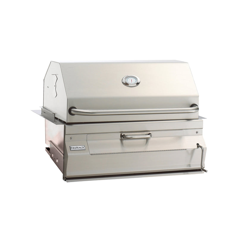 Fire Magic Stainless Steel 24" Built-In Charcoal Grill 12-SC01C-A