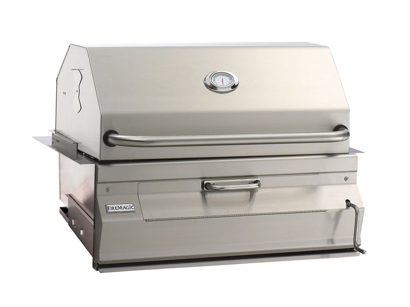 Fire Magic Stainless Steel 30" Built-In Charcoal Grill 14-SC01C-A