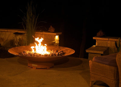 Fire Pit Art Asia 72-inch Wood Burning Fire Pit Asia 72" - Wood Burning