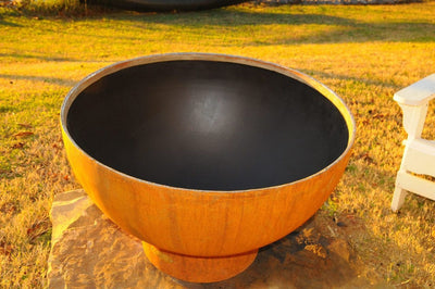 Fire Pit Art Crater 36-inch Wood Burning Fire Pit - CTR