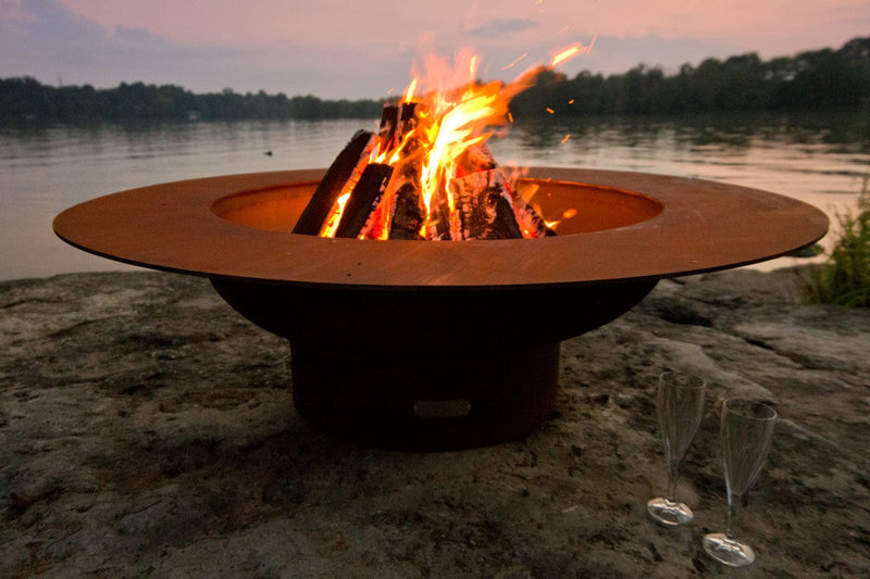 Fire Pit Art Magnum 54-inch Wood Burning Fire Pit - MAG