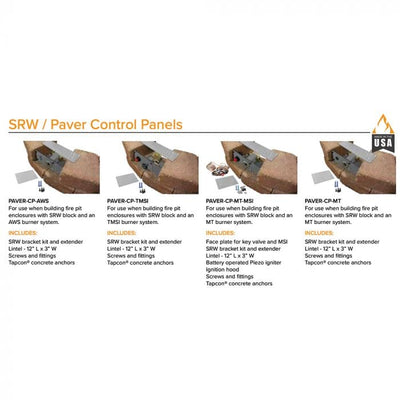 Firegear Control Panel Kit for AWS Electornic Ignition PAVER-CP-AWS