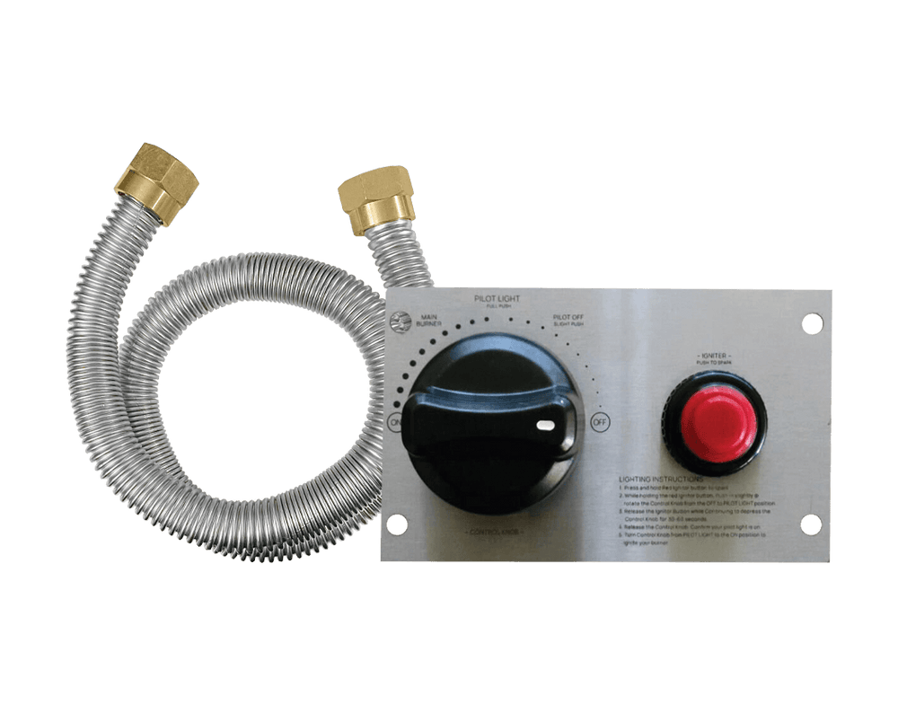 Firegear FPB Series 34 inch Stainless Steel Round Flat Pan Burner FPB-34DBSTPSI Fire Pit Inserts Flame Authority