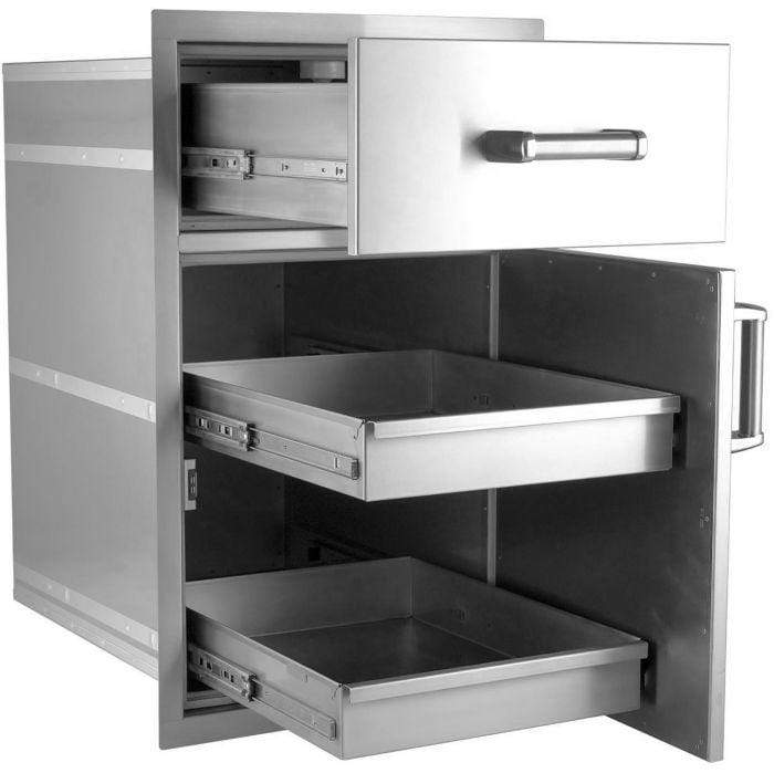 Firemagic-Large Pantry Door/Drawer Combo-54020S