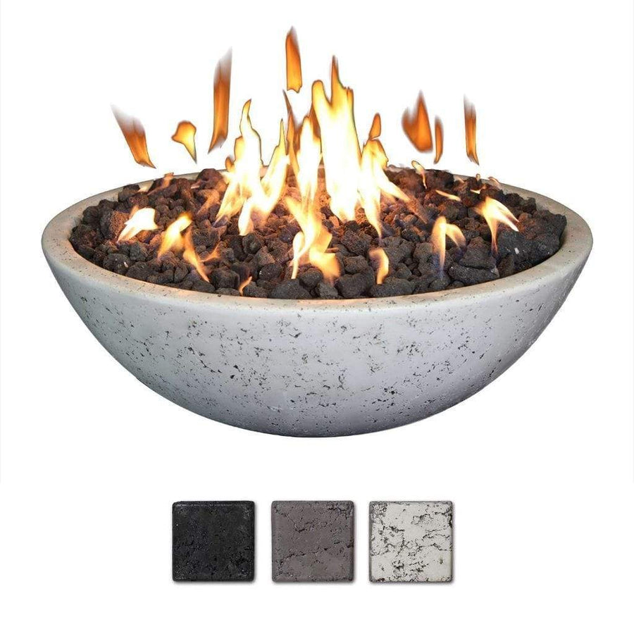 Grand Canyon 48-inch x 16-inch Fire Bowl w/Tee-pee Burner FB4816-TP