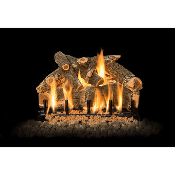 Grand Canyon Arizona Weathered Oak 24-inch Vented Gas Logs AWO24LOGS