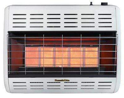 Empire HRW30TN 30000 BTU Natural Gas Thermostat Radiant Vent-Free Heater White