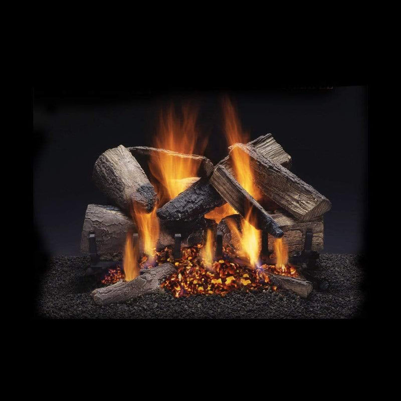 Heatmaster 30 Inch Black Mountain Maple Vented Log Sets BMM30