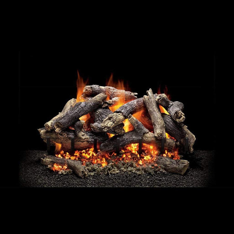 Heatmaster 30 Inch Blue Ridge Blaze Vented Log Sets BRB30