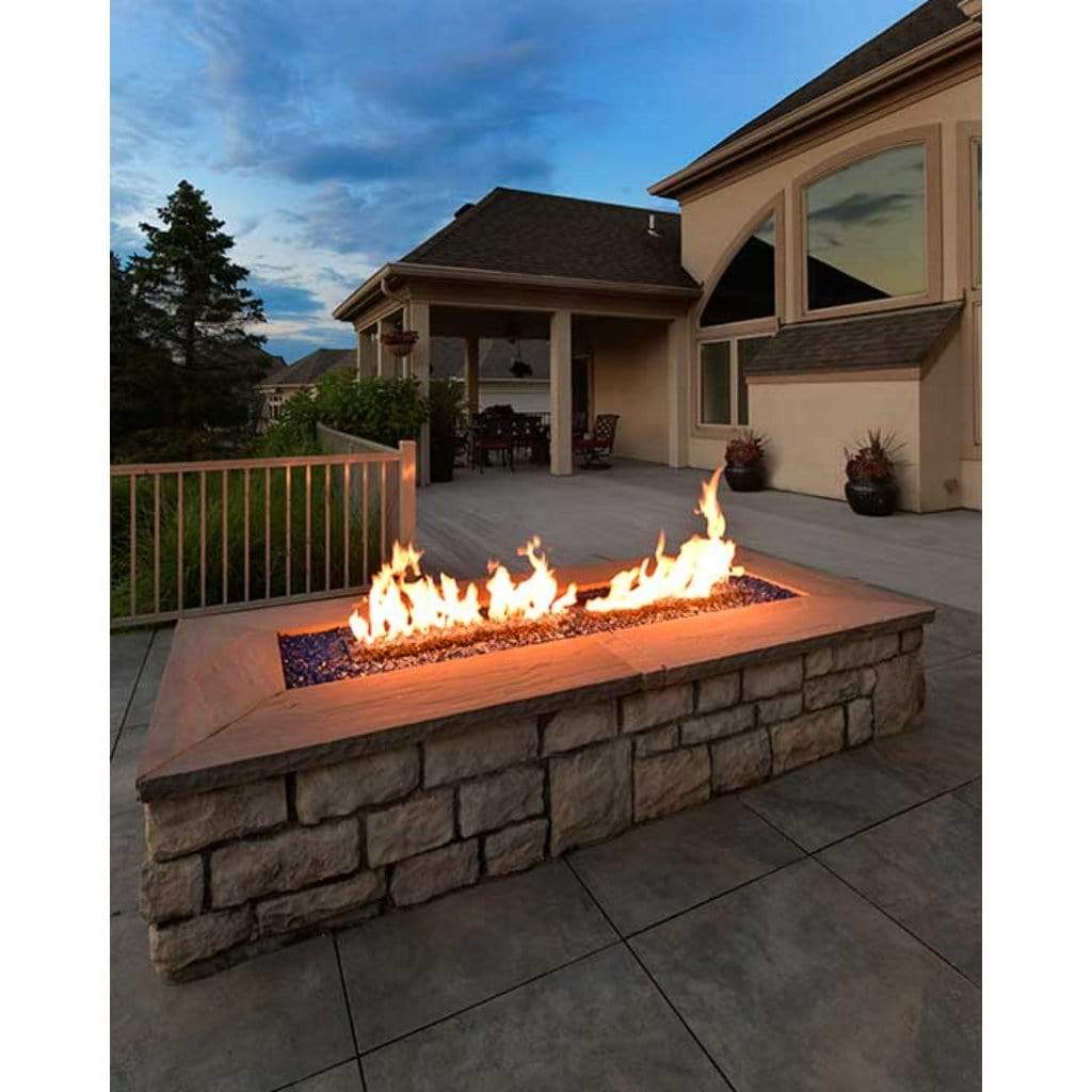 HPC Fire 60" Unfinished Fire Pit Enclosure TOR-U60X24/49X8FPPKCEK