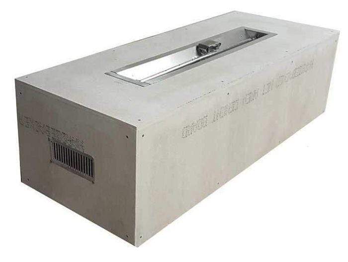 HPC Fire 60 x 24" Unfinished Fire Pit Enclosure U60X24-36FPPKCEK