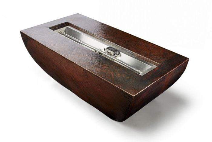 Hpc Fire Phoenix Hammered Copper Gas w/T-Burner PHOEN47X25-TRGH-MLFPK