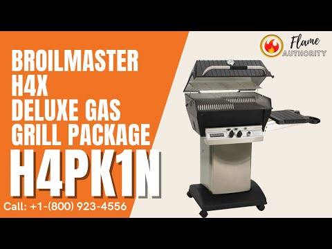 BroilMaster H4X Deluxe Gas Grill Package