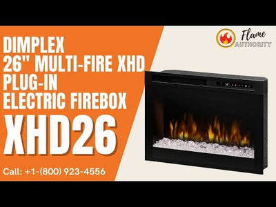 Dimplex 26" Multi-Fire XHD Plug-in Electric Firebox