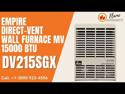 Empire Direct-Vent Wall Furnace MV 15000 BTU DV215SGX