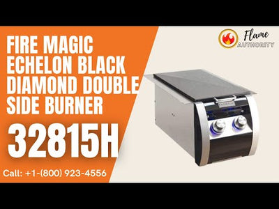 Fire Magic Echelon Black Diamond Double Side Burner