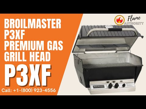 BroilMaster P3XF Premium Gas Grill Head