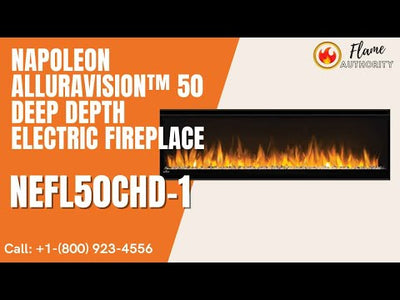 Napoleon Alluravision™ 50 Deep Depth Electric Fireplace NEFL50CHD-1