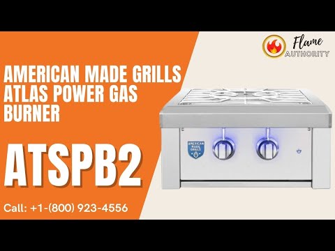 American Made Grills Atlas Power Gas Burner - ATSPB2