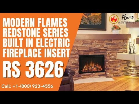 Modern Flames RedStone 36" Built-In Electric Fireplace Insert RS-3626