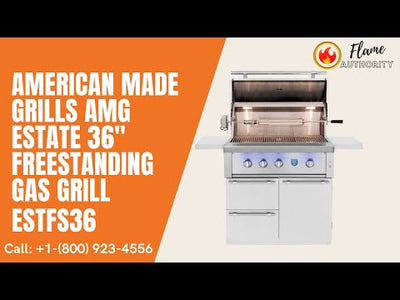 American Made Grills AMG Estate 36" Freestanding Gas Grill ESTFS36