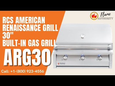 RCS American Renaissance Grill 30" Built-In Gas Grill ARG30