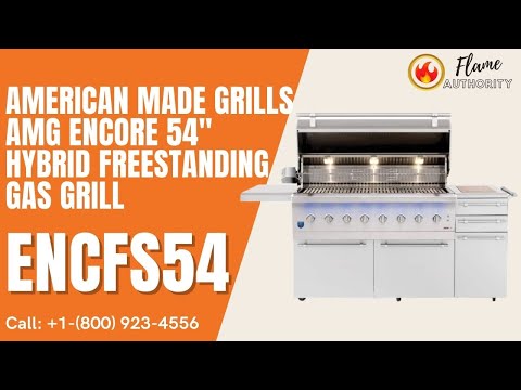 American Made Grills AMG Encore 54" Hybrid Freestanding Gas Grill ENCFS54