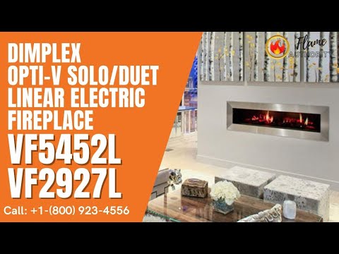Dimplex Opti-V Solo 30" Linear Electric Fireplace VF2927L