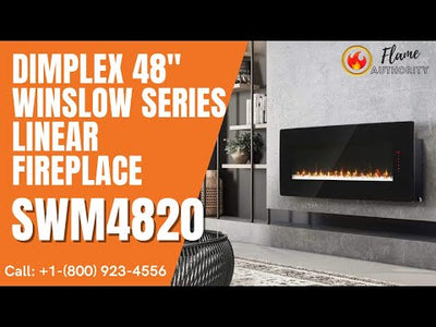 Dimplex Winslow 48" Wall-Mount/Tabletop Linear Electric Fireplace SWM4820