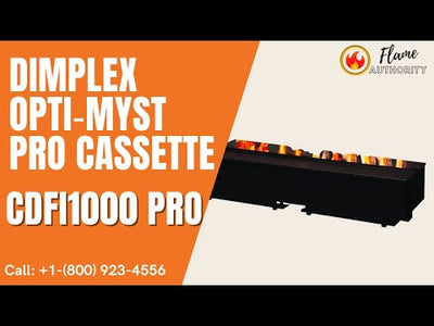 Dimplex 40" Opti-Myst 1000 Water Vapor Electric Fireplace Cassette CDFI1000-PRO
