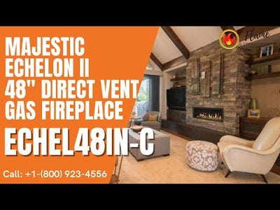 Majestic Echelon II 48" Direct Vent Gas Fireplace ECHEL48IN-C