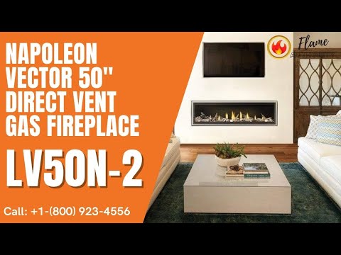 Napoleon Vector 50" Direct Vent Gas Fireplace LV50N-2