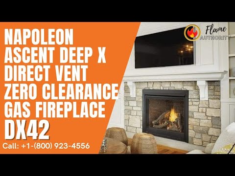 Napoleon Ascent™ Deep X 42 Direct Vent Zero Clearance Gas Fireplace DX42