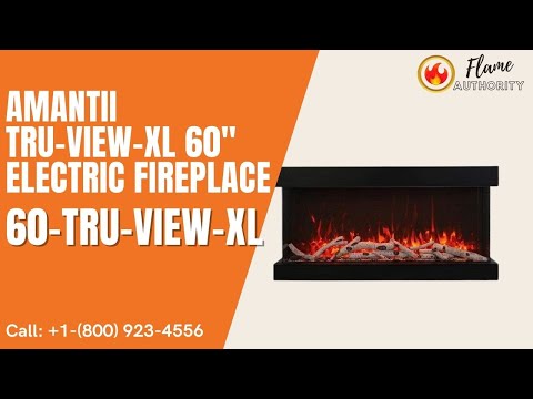 Amantii Tru View XL Deep Smart 60" Electric Fireplace 60-TRU-VIEW-XL